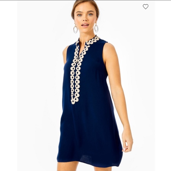 Lilly Pulitzer Dresses & Skirts - NWT Lilly Pulitzer Navy Blue Jane Shift Dress